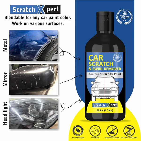 šEK K SAATH 1 MUFT LIMITED TIME OFFERš„ ScratchXpert Car Scratch Removal Cream ā Restores Your Car Shine Instantly - Image 2