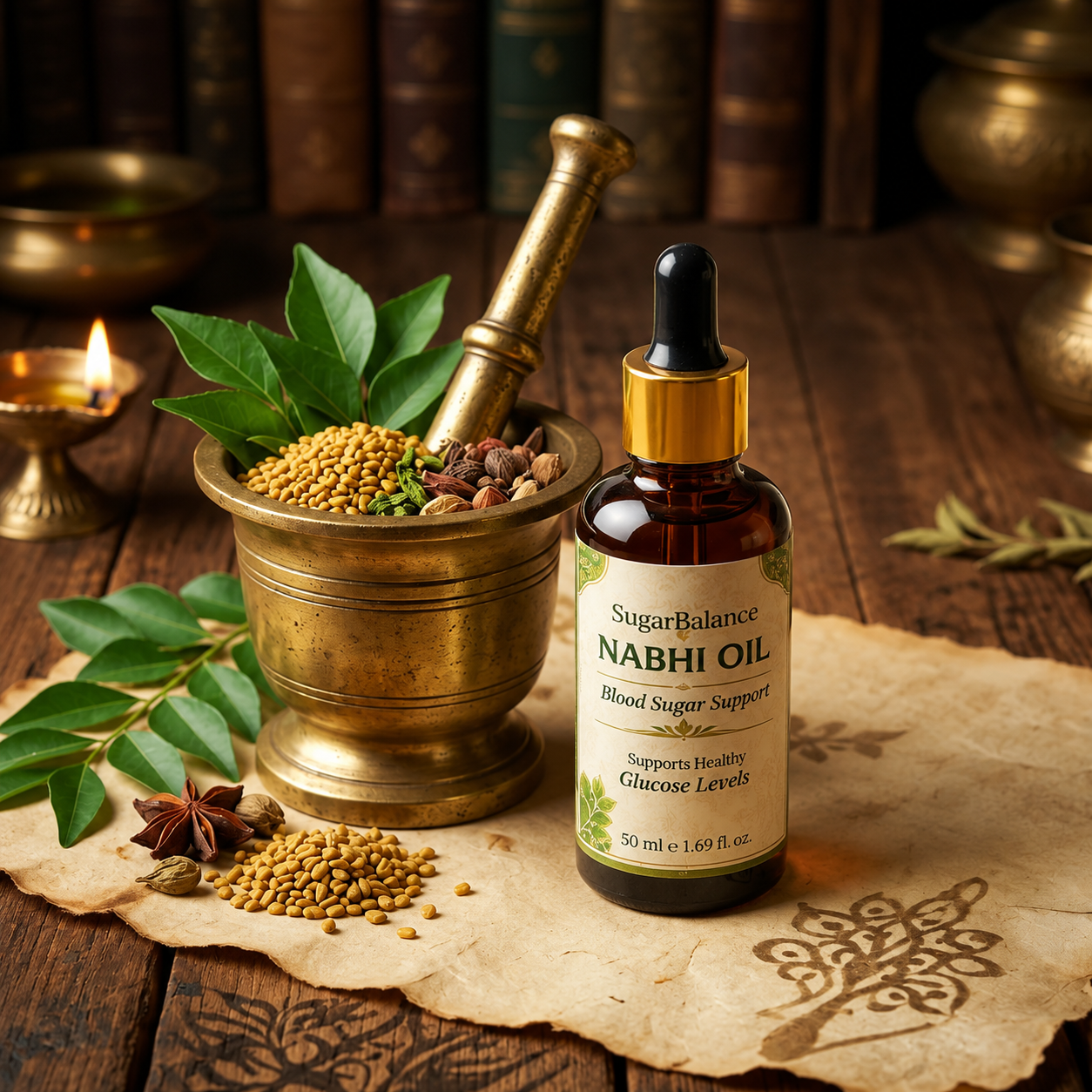 🎁EK K SAATH 1 MUFT LIMITED TIME OFFER🔥Sugar Balance Nabhi Oil (50ML + 50ML)