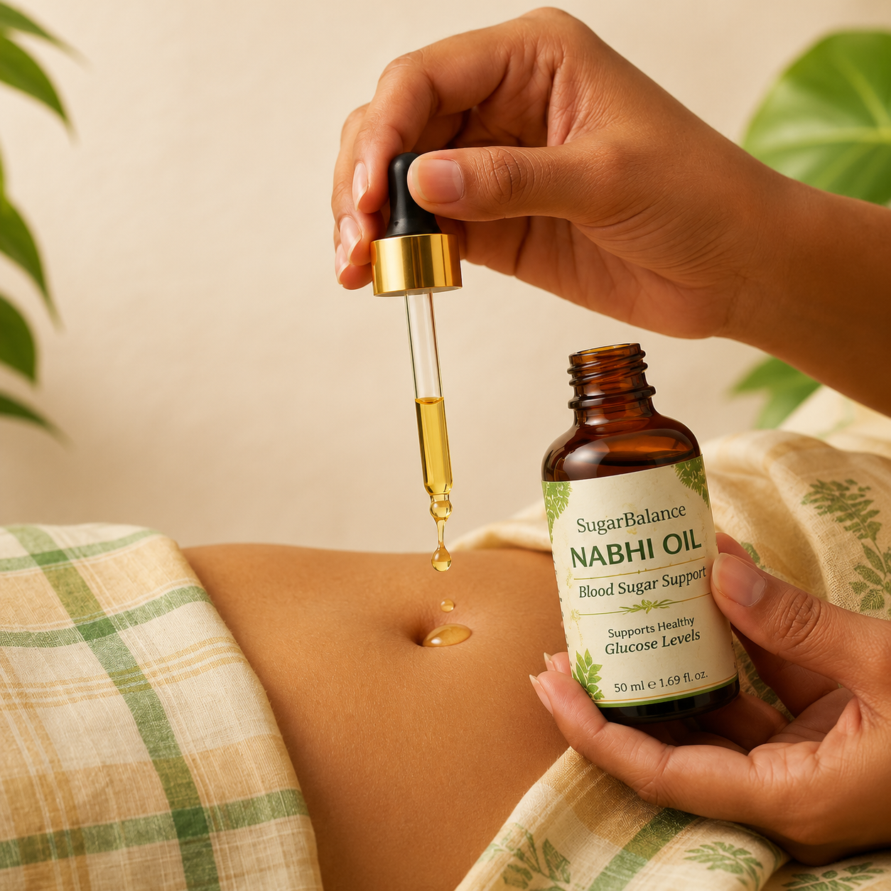 🎁EK K SAATH 1 MUFT LIMITED TIME OFFER🔥Sugar Balance Nabhi Oil (50ML + 50ML) - Image 3